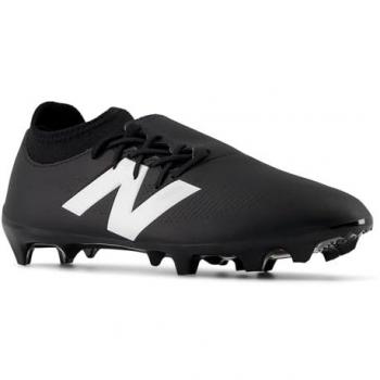 New Balance Furon V7+ Dispatch FG Soccer Cleats - Black/White/Red, Size 42