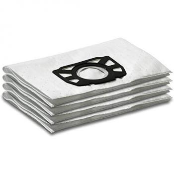 Kärcher Bolsa de Filtro para Aspiradoras WD7.xxx, Pack de 4 Unidades, Referencia 6.904-413.0