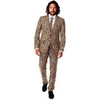 OppoSuits The Jag Men's Slim-Fit Novelty Suit & Tie Set