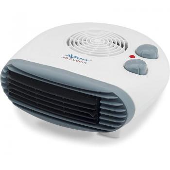 Avant AV7556 Calefactor de Aire Horizontal 2000W con 2 Niveles de Potencia (1000W/2000W), Función Ventilador, Protección Térmica, Color Blanco