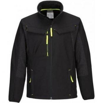 Chaqueta Híbrida Eco Softshell Portwest para Hombre Talla L Negra