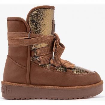 Botas de mujer estilo australiano con lazo frontal Nordic shiny