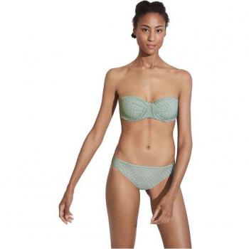 Braga bikini Ysabel Mora lunares verde