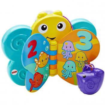 Infant- Disney Mariposa libro baño, azul, colores surtidos