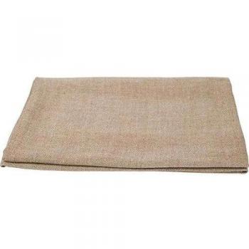 LinenMe Toalla de baño Lara de Lino Grueso de Rayas. Color marrón Natural 65 x 130 cm.