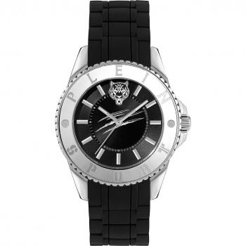 Plein Sport Glam Black Dial Quartz Watch for Women, Black, One Size