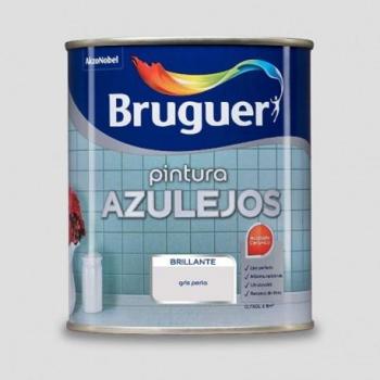 Bruguer Esmalte para Azulejos Brillante Gris Perla 750 ml