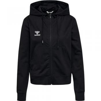 Chaqueta deportiva con capucha Hummel Go 2.0 para mujer - color negro - talla XL