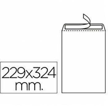 Liderpapel - Sobre Bolsa N.8 Blanco Din 229X324 Mm Tira De Silicona Caja De 250 Unidades