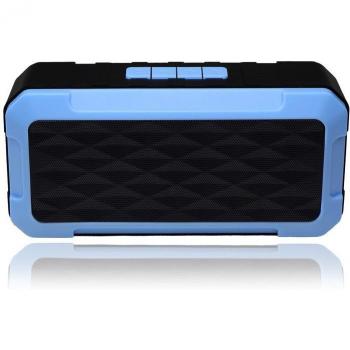 Altavoz Bluetooth 5W Portátil Transparente LED Super Bass Inalámbrico TWS Dual