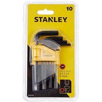 STANLEY 0-69-253 - Juego 10 llaves 1,5-10mm - tipo libro -
