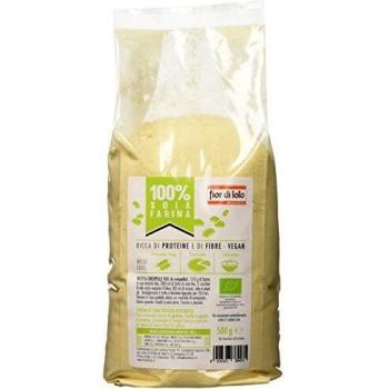 Fior di Loto Harina de Soja Tostada - 500 gr