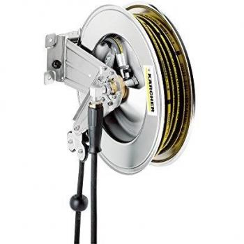 Kärcher 6.392-076.0 carrete de manguera, automático, acero inoxidable