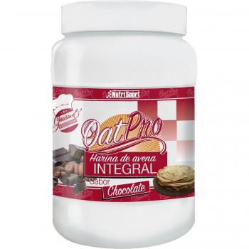 NutriSport Harina de Avena Integral OatPro, Sabor Chocolate - 1500 gr