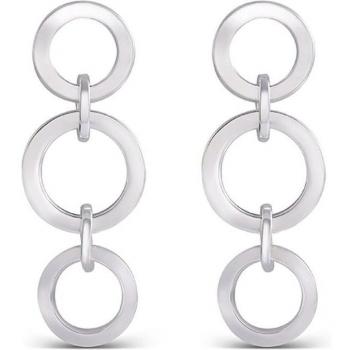 Pendientes Luxenter Sira acabado en Rodio