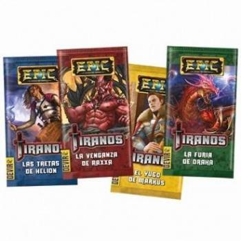 EPIC: TIRANOS JUEGO DE CARTAS - Display de 24 Sobres Coleccionables