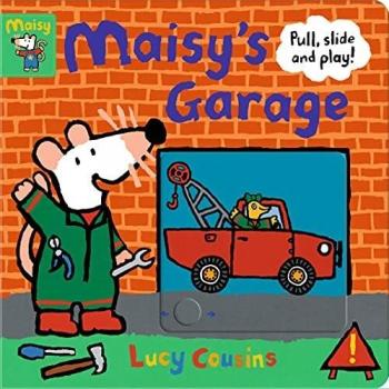 Garaje de Maisy: ¡Tira, desliza y juega! Libro