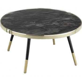 Mesa de Centro DKD Home Decor Cristal Acero 82,5 x 82,5 x 40 cm