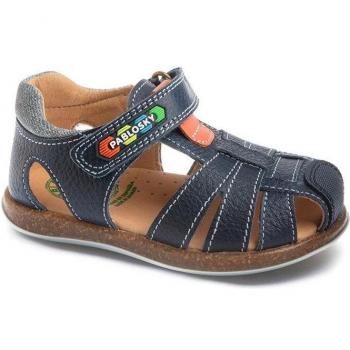 Sandalias Bebé Niño Pablosky de Piel Azul marino 028225