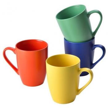 Set de 4 tazas de gres para casa Benetton