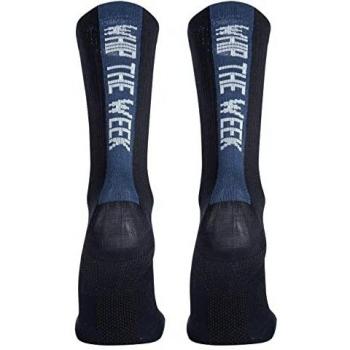 Calcetines Largos Northwave Whip The Week Invierno Negro/Azul 2024 (Talla M 40-43)