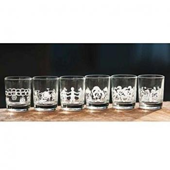 PORCELLANA Babila 6 Shottini Mix Cl 5 en Caja de Regalo