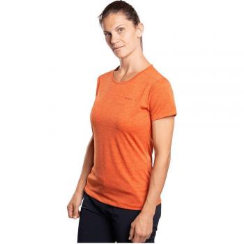 Camiseta de mujer Rjavina Trangoworld, montaña, manga corta, color naranja, talla XL