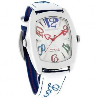 Chronotech Reloj Analógico Unisex de Cuarzo con Correa en Cuero CT7696M-13, Diámetro de 40 mm