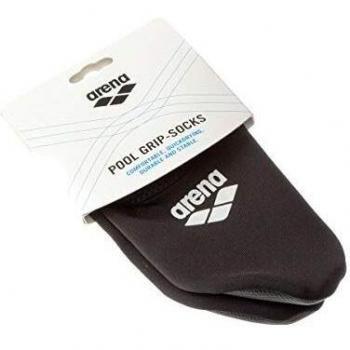 Arena Black Neoprene Pool Grip Socks Size 42-43