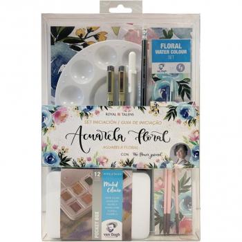 Set de Acuarela Floral Vang Gogh