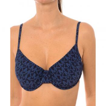 Sujetador de bikini con aros Michael Kors MM2N618 azul oscuro XS