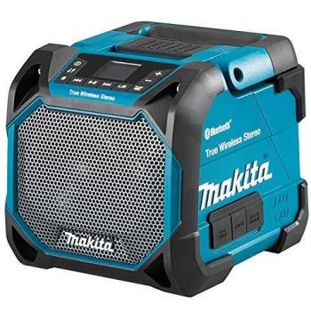 Makita DMR203 Li-ion 10-8V/12V Max CXT / 14.4V /18V LXT Job Site Speaker with Bluetooth - Batteries and Charger Not Included