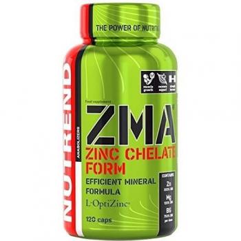 Nutrend ZMA 120 Caps de magnesio y la Forma zinc con vitamina B6 lograr el metabolismo normal de los carbohidratos y ácidos grasos aumentar la testosterona Nivel