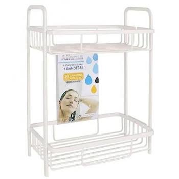 Estantería de baño Confortime 2 Baño, Multicolor, 29 x 18 x 40 cm