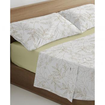 Juego de Sábanas Circe Crema Cama 105 - 3 Piezas