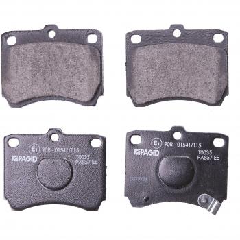 Juego de pastillas de freno Hella 8DB 355 005-741 para freno de disco