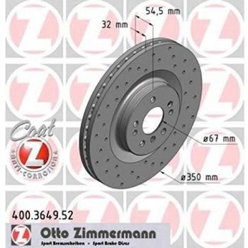 ZIMMERMANN Disco de freno