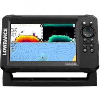 Lowrance Eagle 7 SS Fish Finder with 7-Inch IPS Display, Waterproof IPX6/IPX7, Chirp/Down Scan Sonar