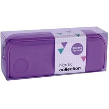 APLI 18416 - Estuche silicona Nordik Collection - Violeta