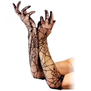 Guantes Largos Telaraña