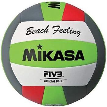 MIKASA VXS-BFL Balón de Voleibol, Unisex Adulto, Verde, Gris y Rojo, 5