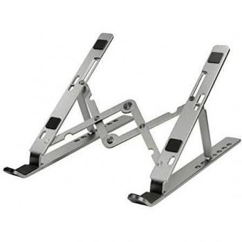 LogiLink AA0134 Notebook Stand 40.6 cm (16) Silver - Foldable, compatible with 10-16'' notebooks