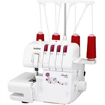Máquina overlock Brother M343D - 2 agujas, brazo libre, recorrido de enhebrado simplificado