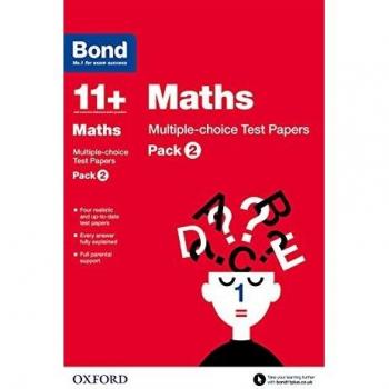 Libro Bond 11+: Matemáticas: Pruebas de opción múltiple para evaluaciones GL y exámenes de ingreso: Pack 2