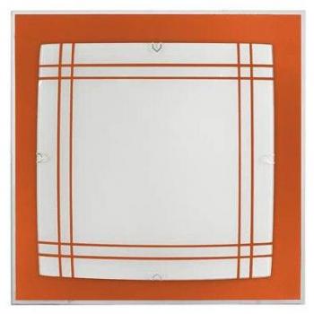 Plafón Amet Naranja 2xe27 (32x32x6)