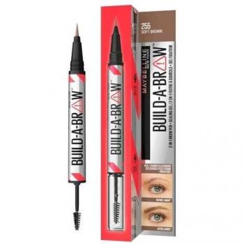 Maybelline Build-A-Brow 2-in-1 Brow Pen & Gel 259 Ash Brown