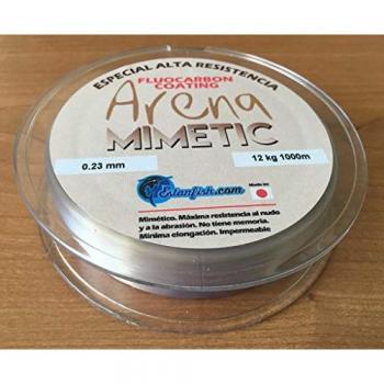 Línea de pesca monofilamento transparente Estanfish Arena 1000 m 0.23 mm 12 kg