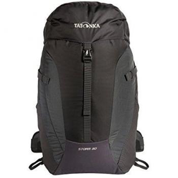 Tatonka Storm 30 - Mochila de senderismo con ventilación en la espalda y funda para la lluvia, para hombres y mujeres, 30 litros, Unisex - Adultos, Mochila para senderismo, 1533.021, Gris, 30 litros