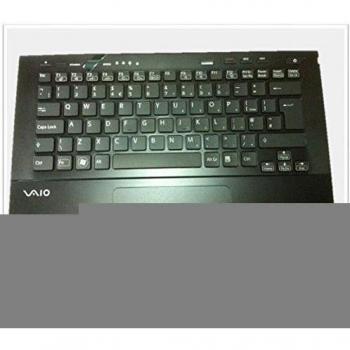Laptop Negro Reposamuñecas con teclado NE para Sony SVS13 9z.n6blf. 201 mp-11j56soj886
