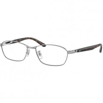 Ray-Ban Gafas Graduadas RX 6502D 2595 Ajuste Asiático Plateadas para Hombre